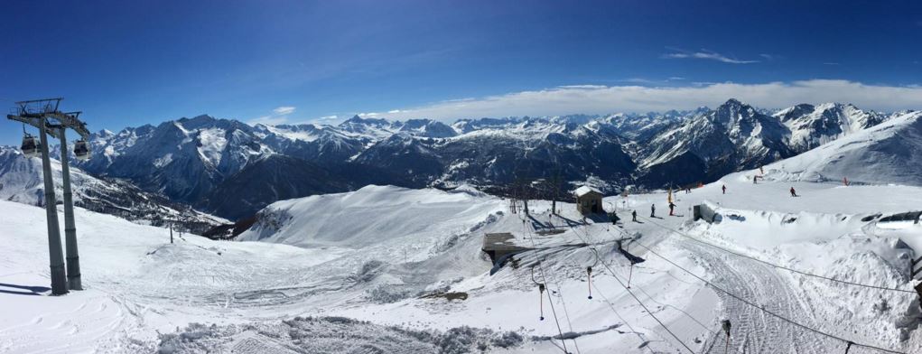 Sestiere slopes Sestriere slopes, Piedmont, Italy