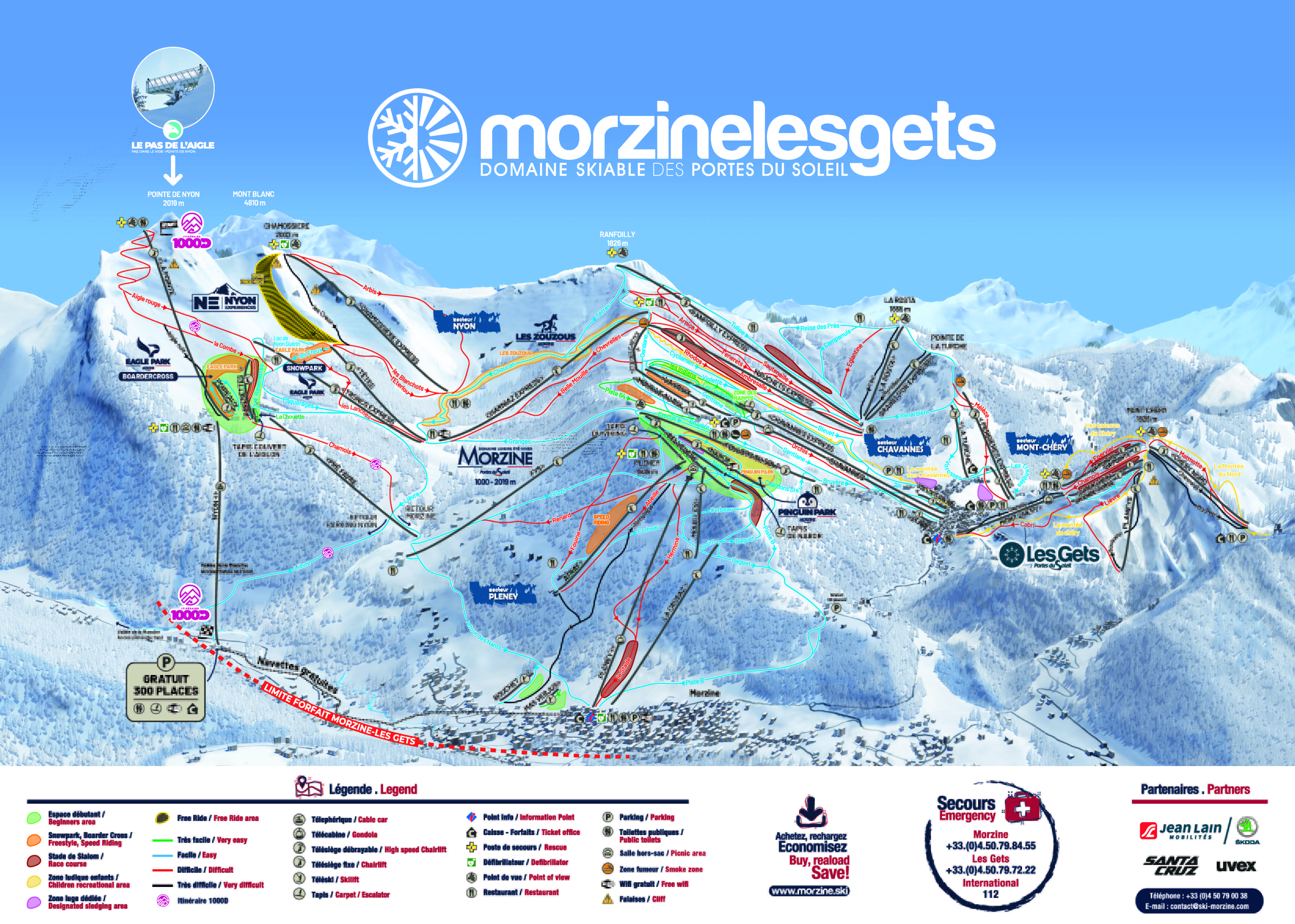 Morzine Piste Map